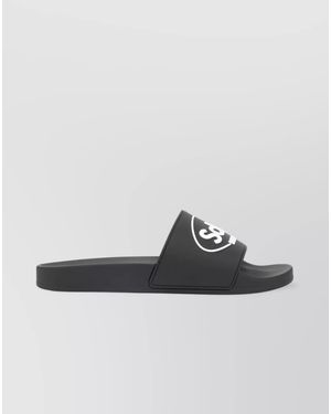 Balenciaga Rubber Pool Slides - Multicolour