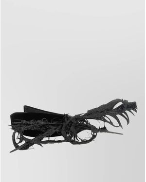 Comme des Garçons Rayon Sculptural Headband - Black