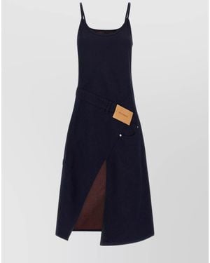 JW Anderson 'Twisted Workwear' Dress - Blue