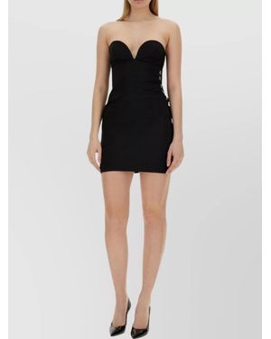 Genny Slim-Fit Mini Dress - Black