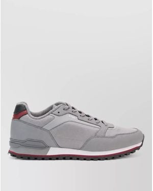 BOSS Polyester Low-Top Sneakers - Gray