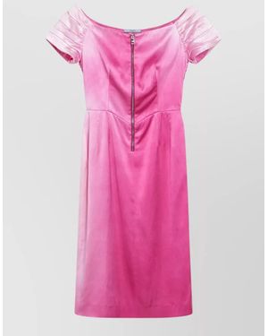 Prada Midi Dress - Pink