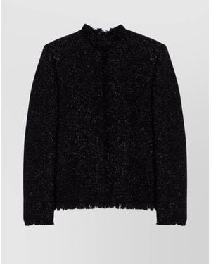 Givenchy Tweed Jacket - Black