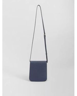 Tom Ford Mini Crossbody Bag Textured Finish Hardware - White