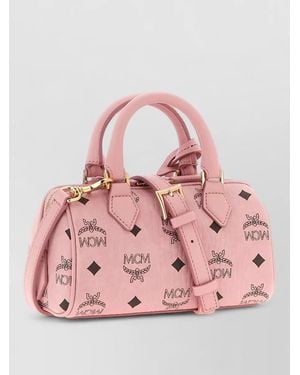 MCM Ella Mini Shoulder Bag - Pink