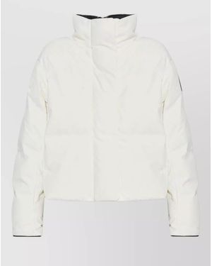 Canada Goose Quilted Down Puffer Jacket - White