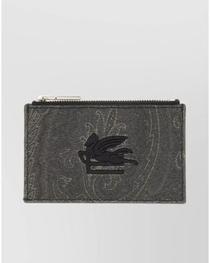 Etro Arnica Cardholder - Grey