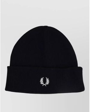 Fred Perry Wool Beanie - Blue
