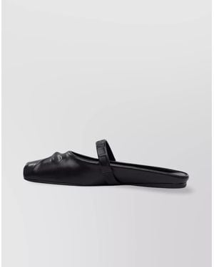 Marni Leather Slippers - White