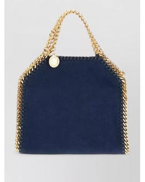 Stella McCartney Falabella Tiny Alter Suede Cross-Body Bag - Blue