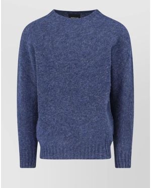 Howlin' Fine Wool Crewneck Jumper - Blue