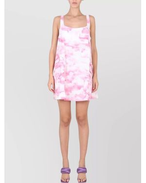ROTATE BIRGER CHRISTENSEN Cotton Mini Dress - Pink