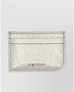 McQueen Leather Cardholder - Natural