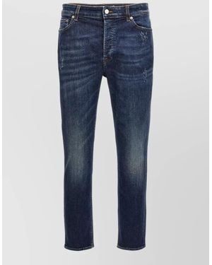 Department 5 Denim Straight-Leg Jeans - Blue
