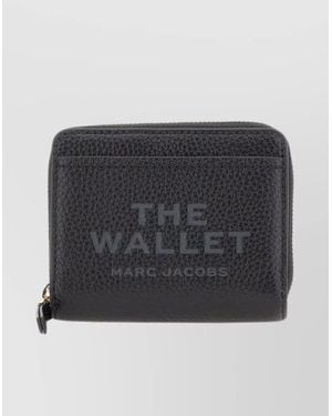 Marc Jacobs Leather Compact Wallet - Black