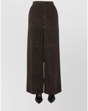 DSquared² Wide Leg Pants - Black
