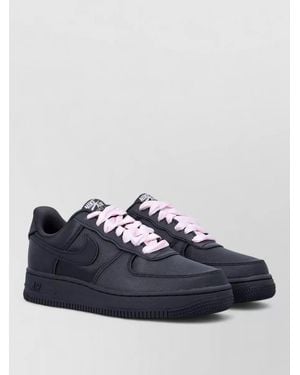 Nike Air Force 1 Lv8 Satin Low Trainers - Blue