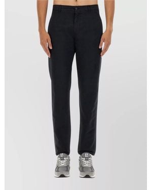Aspesi Regular-Fit Chino Trousers - Blue