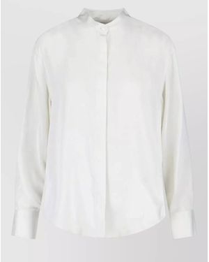 Calvin Klein Satin Shirt - Natural