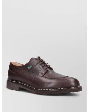 Paraboot Leather Derby Shoes - Brown