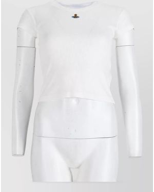 Vivienne Westwood Viscose Long-Sleeve T-Shirt - White