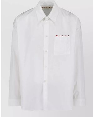 Marni Cotton Shirt - White