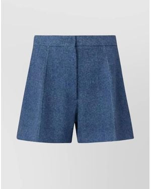 Sportmax Tailored Shorts - Blue