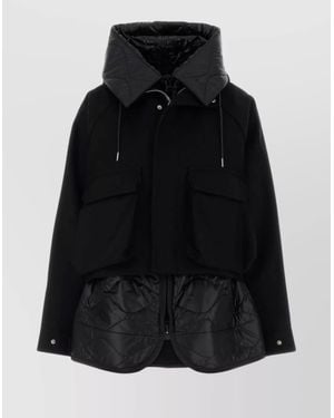 Sacai Nylon Jacket - Black