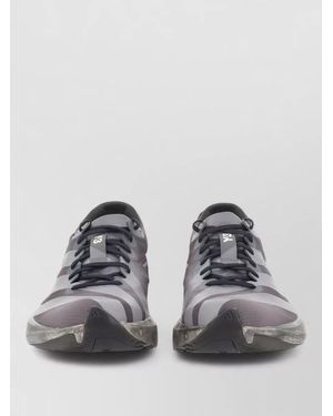 Y-3 Textile Adios 9 Lace-Up Trainers - Grey
