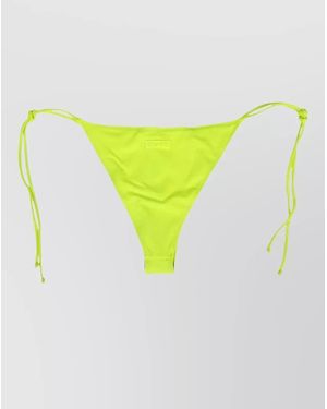 MC2 Saint Barth String Bikini Bottom Brazilian Tie Side - Yellow