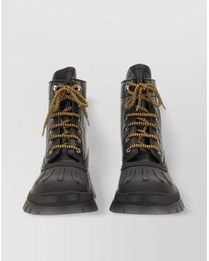 DSquared² Leather Boots - Black