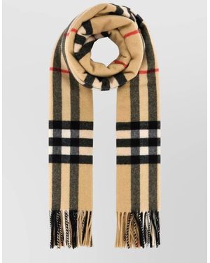 Burberry Embroidered Cashmere Scarf - Multicolour