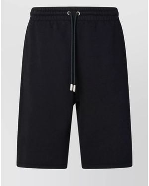 Off-White c/o Virgil Abloh Regular-Fit Cotton Bermuda Shorts - Blue
