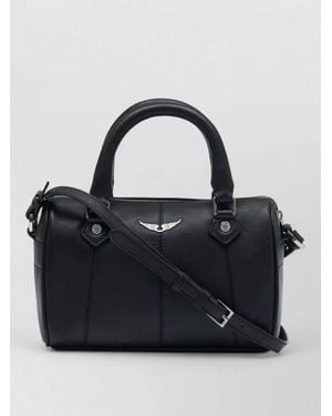 Zadig & Voltaire Sunny Vibe Xs Leather Mini Bag Shoulder - Black