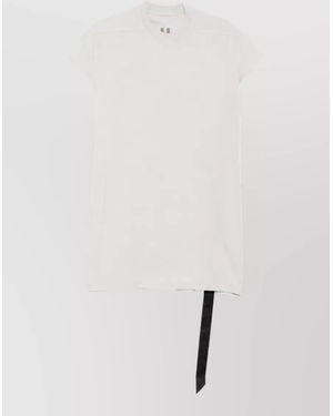 Rick Owens Ribbed Sleeveless T-Shirt - White