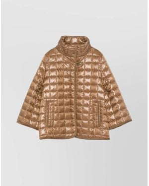Fay Quilted Cape - Natural