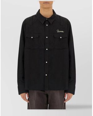 Visvim Rayon Shirt - Black