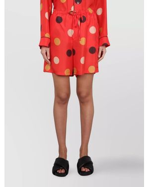 Aspesi Silk Shorts - Red
