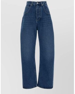 Bottega Veneta Denim Wide-Leg Jeans - Blue