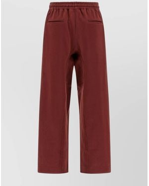 Vivienne Westwood Cotton Ember Track Trousers - Red