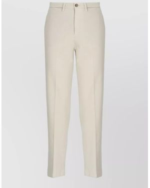 Briglia 1949 Straight-Leg Tailored Pants - White