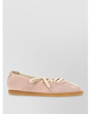 Maison Margiela Leather Ballerinas - Pink