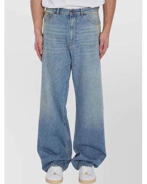 Valentino Garavani Denim Baggy Jeans - Blue