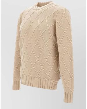 Filippo De Laurentis Crew Neck Jumper - Natural