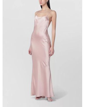 ANDAMANE Draped Gown - Pink