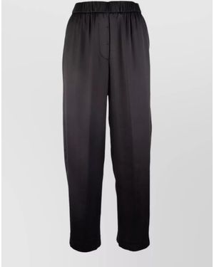 Peserico Tailored Trousers Featuring Single Back Pocket - Blue