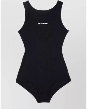 Jil Sander One-Piece Swimsuit - Black