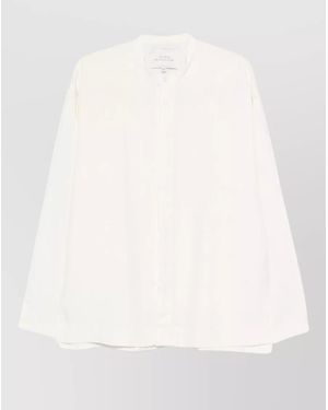 Studio Nicholson Linen Blend Relaxed-Fit Shirt - Natural