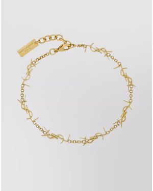 Saint Laurent Chain Bracelet - Yellow