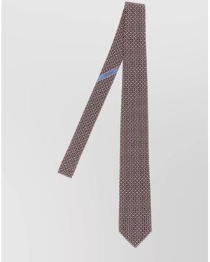 Ferragamo Silk Chapeau Tie - Multicolour